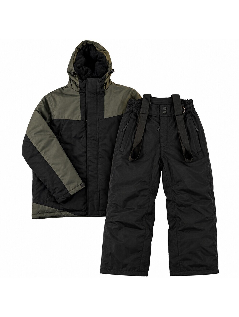 Mountain Warehouse Snow Men's Water Resistant Ski Jacket and Bib, Size Medium
